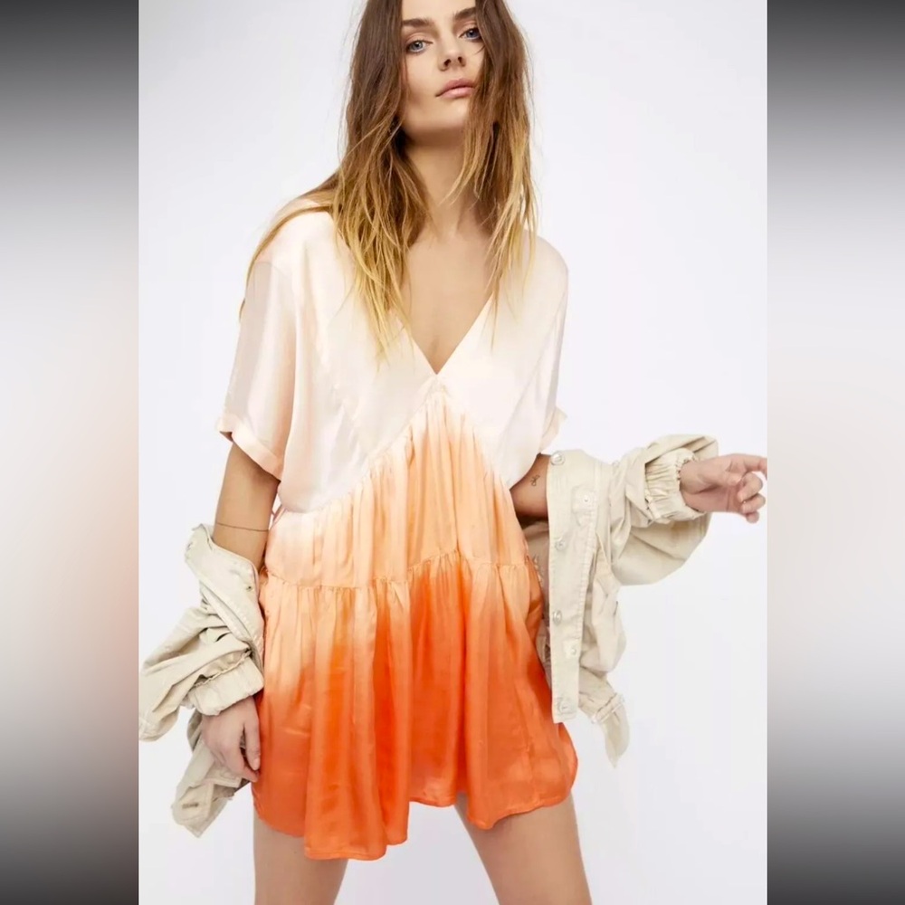 Free People Ombre Mini Dress